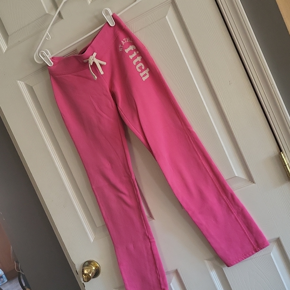 Abercrombie & Fitch Pink Sweatpants Size Small